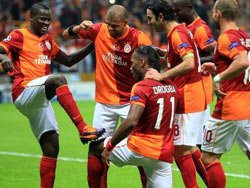 Galatasaray Kopenhag'ı 3 golle devirdi