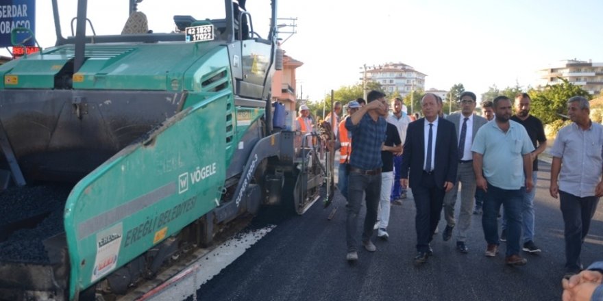 Başkan Oprukçu, çalışmaları yerinde denetliyor