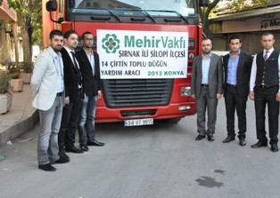 Genç Mehir, Silopi'de 14 çifti evlendirecek