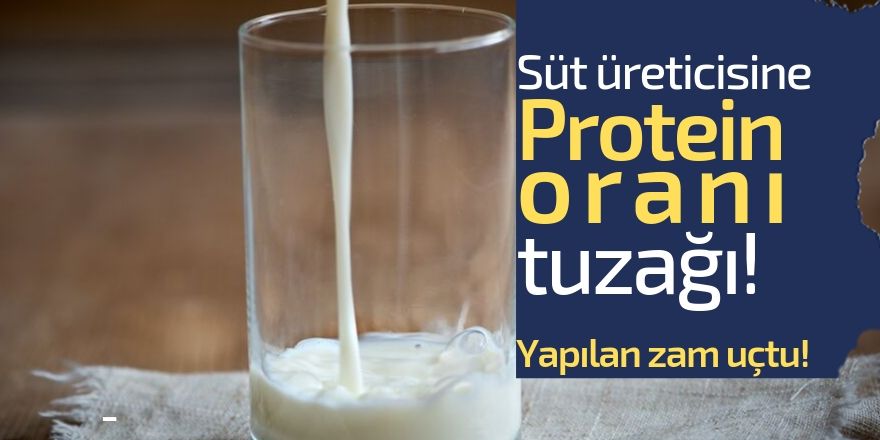 Süt fiyatlarında oran tuzağı!