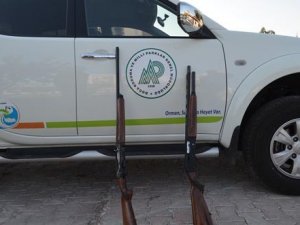 Bozdağ'da 2 kaçak avcı yakalandı