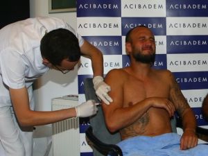 Beşiktaşlı Futbolcular Grip Aşısı Oldu