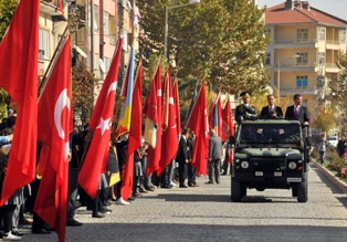 Akşehir'de Cumhuriyet Bayramı coşkusu