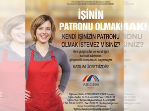 Krize karşı girişimcilik kursu düzenleniyor