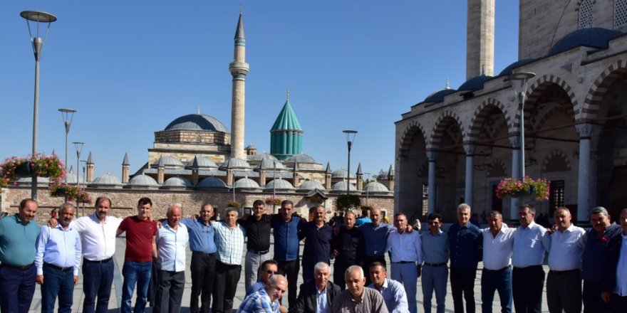 33 yıl sonra Konya’da bir araya geldiler