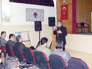 Öğretmenlere AB projeleri anlatıldı