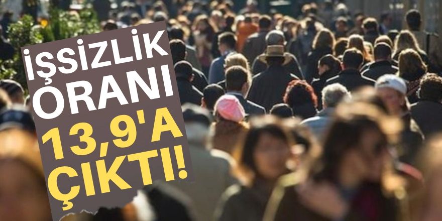 İşsizlik oranları açıklandı!