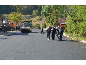 Sanayi Sitesi Asfaltlanıyor