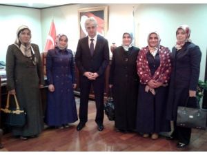 Hamım Eli Derneği, Bakıcı Konusu İçin Vali Tepe'yi Ziyaret Etti