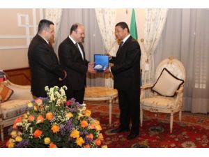 Etiyopya Cumhurbaşkanı, Türk Okulları Heyetini Kabul Etti