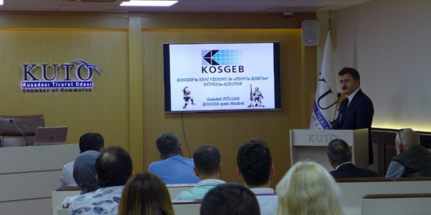 KUTO’da KOSGEB Yeni Destek Paketleri bilgilendirme toplantısı