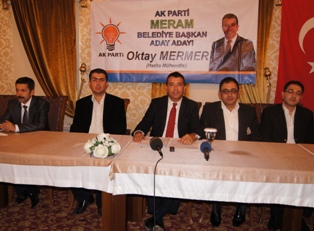 Oktay Mermer, Meram için aday adayı