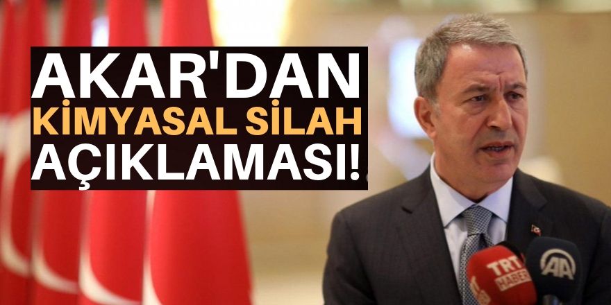 Hulusi Akar'dan önemli açıklama!