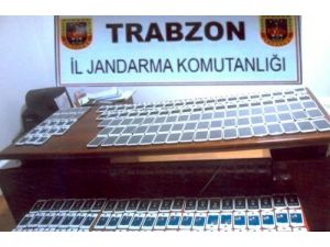 Trabzon’da 202 Adet Kaçak Cep Telefonu Ele Geçirildi