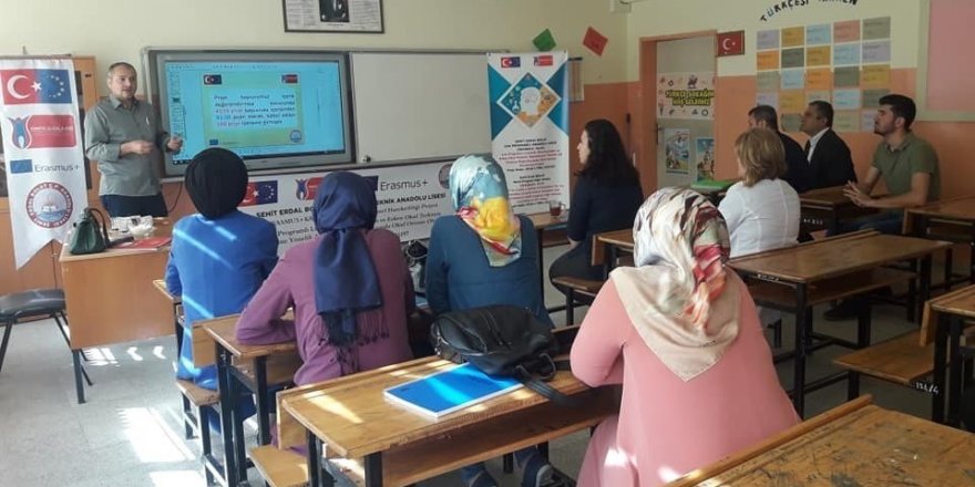 Şehit Erdal Bolat Lisesi proje faaliyetlerine devam ediyor