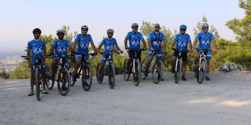 Dağ bisikletçileri Yunusemre’de buluşuyor