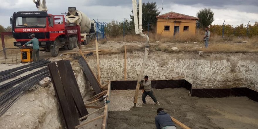 Tepecik Mahallesi’ne  su deposu yapılıyor