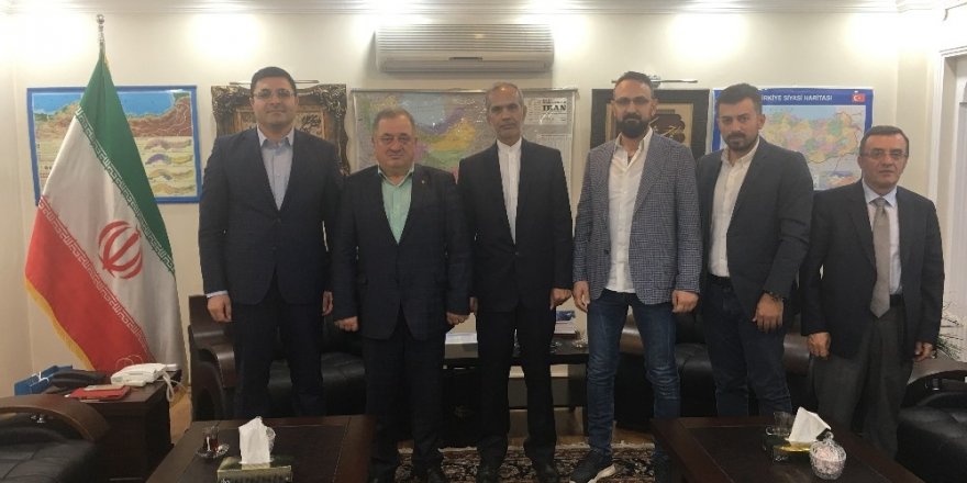 DKİB’den yeni göreve başlayan İran’ın Trabzon Başkonsolosu Saberi’ye ziyaret
