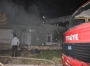 Seydişehir Otogarı'nda yangın