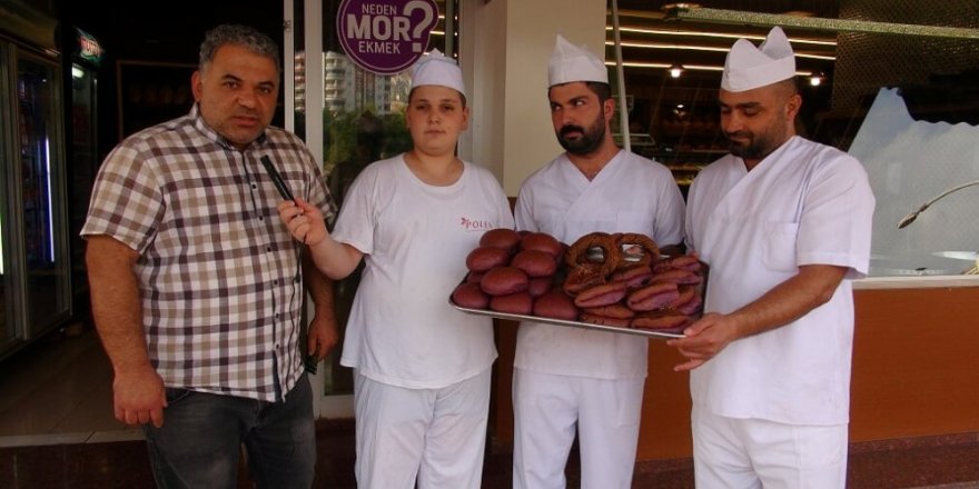 Japonya’da zorunlu olan mor ekmek Türkiye’de de üretilmeye başlandı