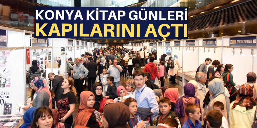 7. Konya Kitap Günleri başladı