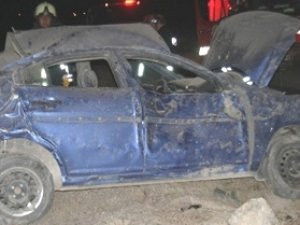 Konya'da Otomobil Devrildi: 1 Yaralı