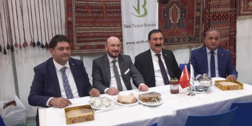 Van Ticaret Borsası, Erzurum Gıda ve Yöresel Lezzetler Fuarına damga vurdu