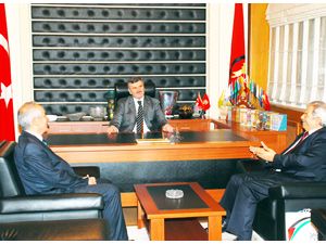 Filistin Büyükelçisi’nden Büyükşehir’e ziyaret