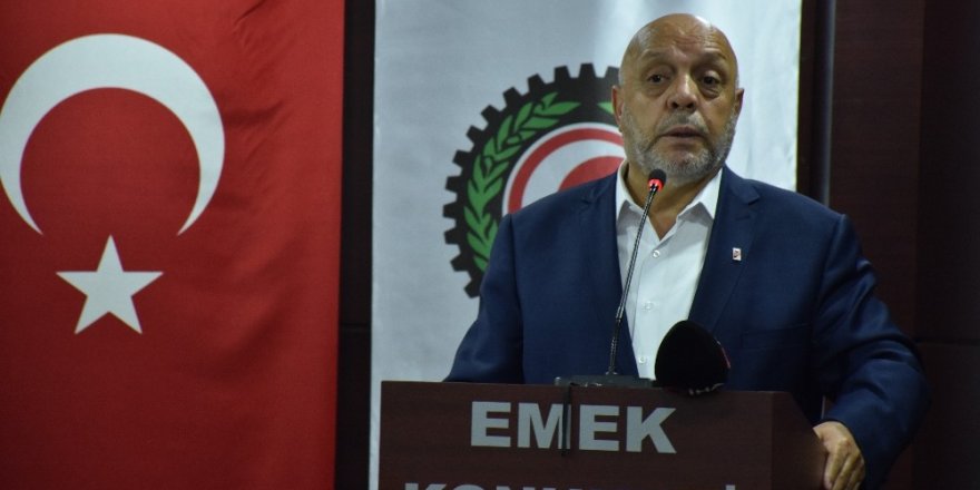 HAK-İŞ Genel Başkanı Arslan: “HAK-İŞ’e bağlı sendikalarda 5 binden fazla işçi işten atıldı"