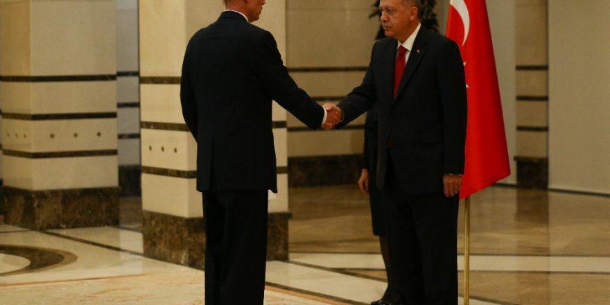 Cumhurbaşkanı Erdoğan, Norveç Büyükelçisini kabul etti
