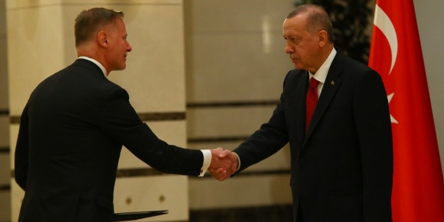 Cumhurbaşkanı Erdoğan, Finlandiya Büyükelçisini kabul etti