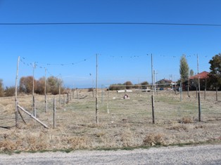 Atık ağlardan voleybol sahası