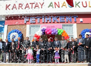 Karatay'da 3 yeni anaokulun açılışı yapıldı