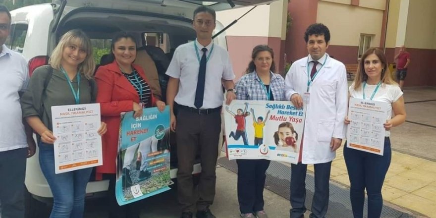 ÇDH’in sağlık melekleri Aladağ’daki öğrencilere hediye dağıttı