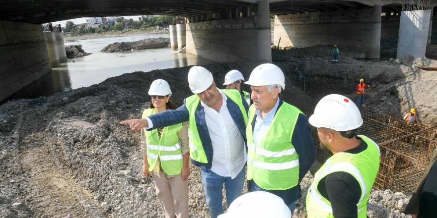 Girne Köprüsü’nde çalışmalar hızlandı