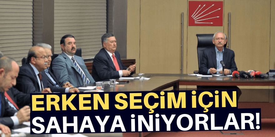 Erken seçim olabilir!