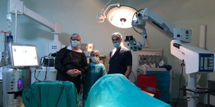Finike Devlet Hastanesinde katarakt ameliyatları başladı