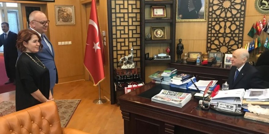 Başkan Ergün MHP Genel Merkezini ziyaret etti