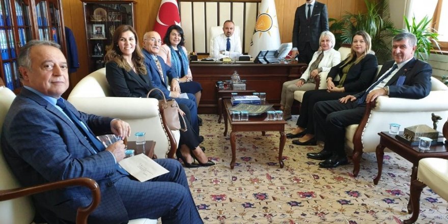 Çanakkale Belediye Meclis üyeleri Ankara’da