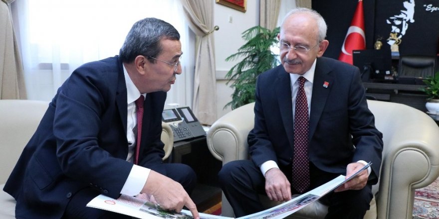 Başkan Batur’dan Kılıçdaroğlu’na sürpriz ziyaret