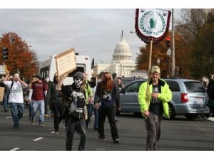 Washington’da ‘sivil İtaatsizlik Günü’ Eylemi