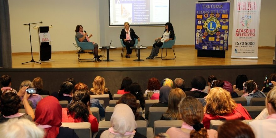 Ataşehir’de meme kanseri farkındalık semineri düzenlendi
