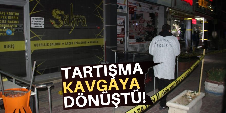 Konya'da silahlı kavga!