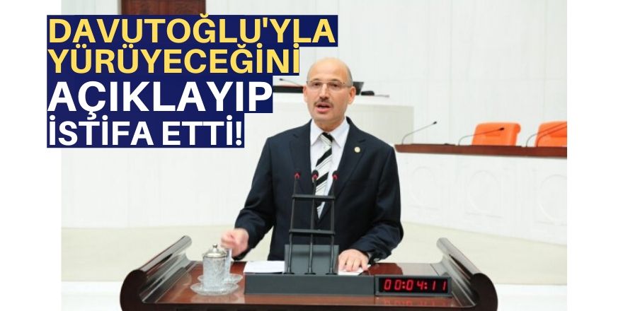 AK Parti'den istifa etti!