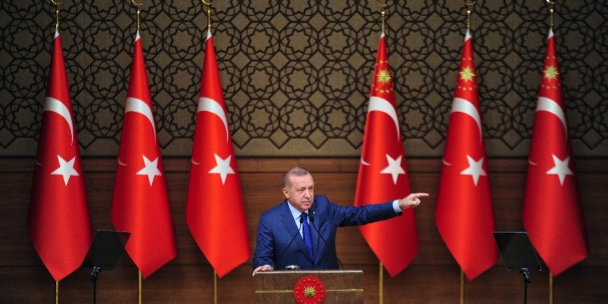 Cumhurbaşkanı Erdoğan: “Barış Pınarı Harekatı ile tam manasıyla takke düşmüş kel görünmüştür”