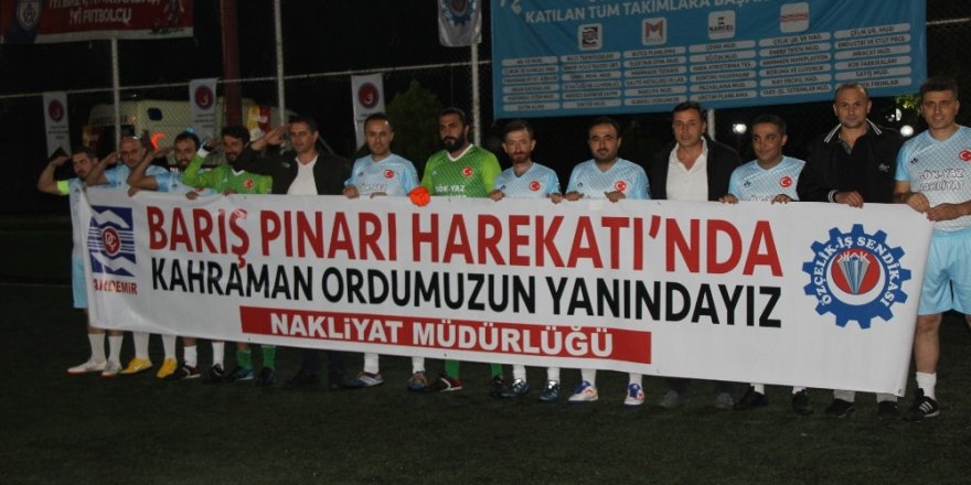 Karabük’te 8 Kasım ruhunu taşıyan futbol turnuvası başladı