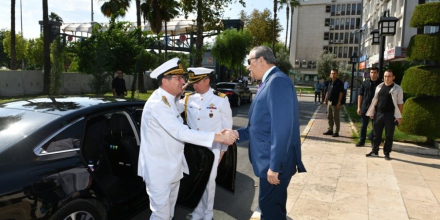 Deniz Kuvvetleri Komutanı Mersin’de