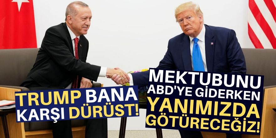 Trump samimi lider!