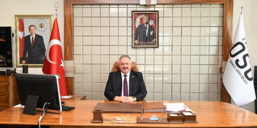 Kayseri OSB Yönetim Kurulu Başkanı Tahir Nursaçan’ın  Cumhuriyet Bayramı Kutlama Mesajı