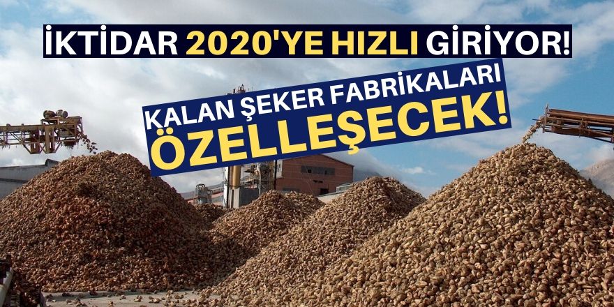 Hepsi özelleşecek!